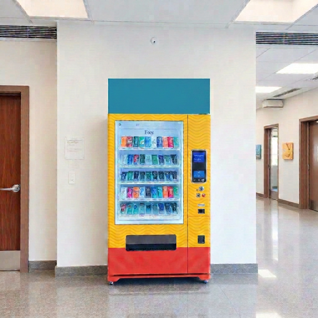 Vending machine in a municipal government building